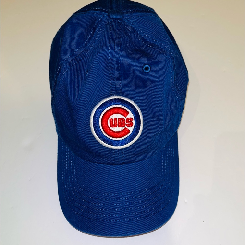 Chicago Cubs 47 Brand Franchise Fitted Hat Blue MLB Baseball Cap Size Large